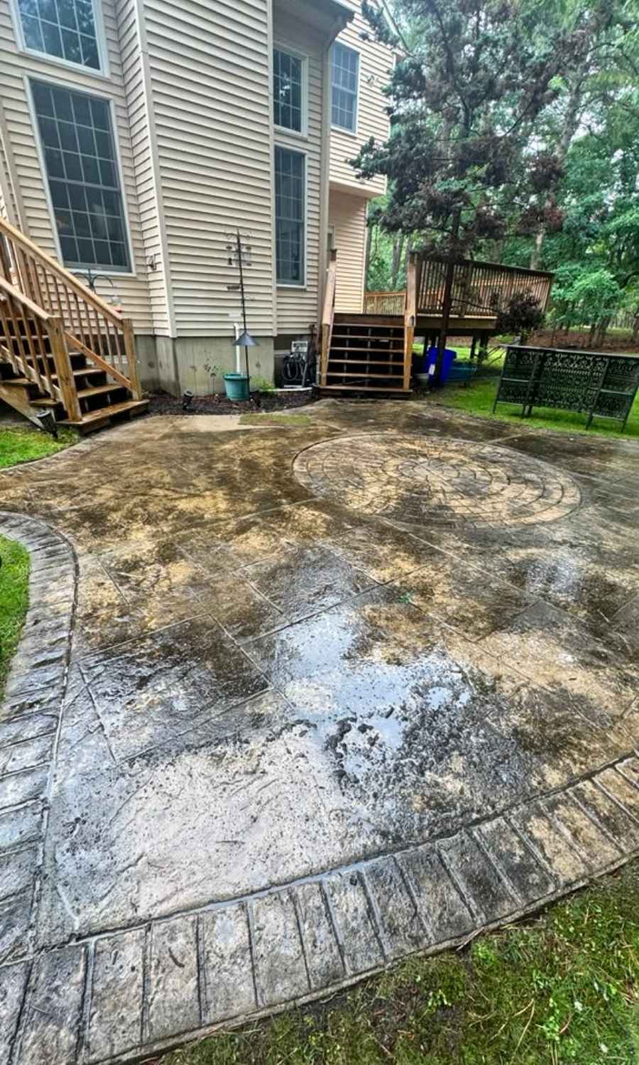 Driveway Before